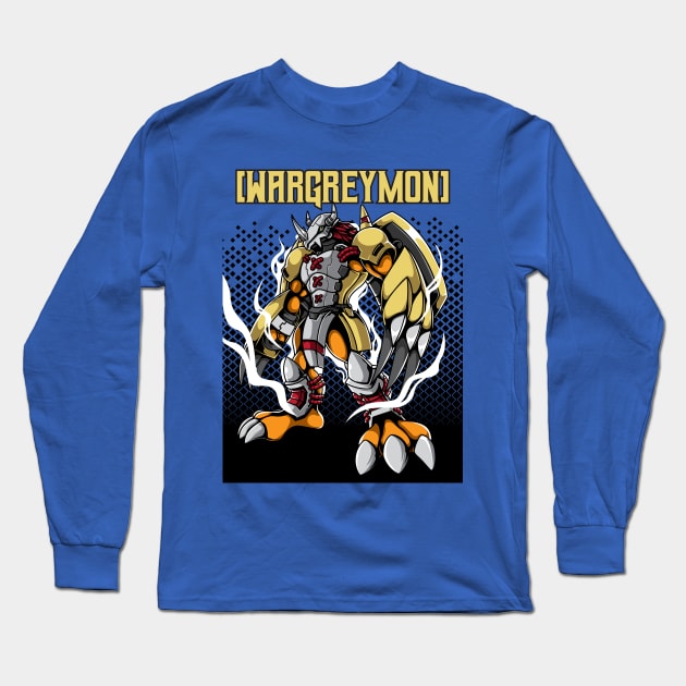 Wargreymon Long Sleeve T-Shirt by djankrixzstudio